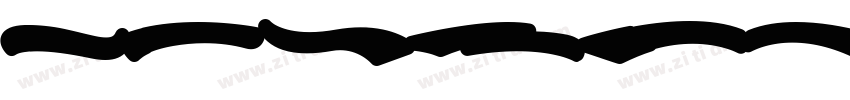 SJzhengdianhei Regul字体转换